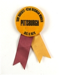 1976 Tony Dorsett Pitt Panthers Heisman Trophy Pinback Button & Downtown Athletic Club Journal