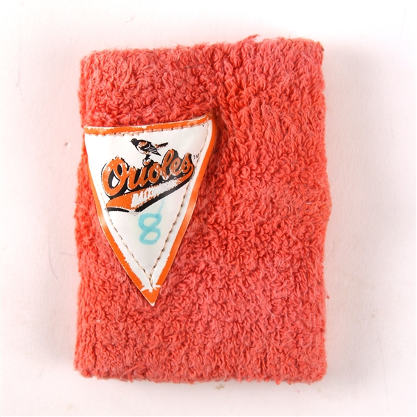 1980s Cal Ripken Jr. Baltimore Orioles Game Worn Wristband (MEARS LOA)