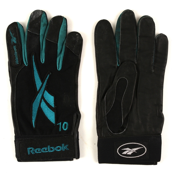 1993-98 Gary Sheffield Florida Marlins Game Worn Batting Gloves (MEARS LOA)