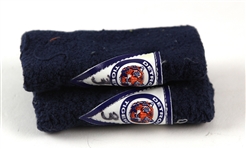 1991 Alan Trammell Detroit Tigers Game Worn Wristbands (MEARS LOA)