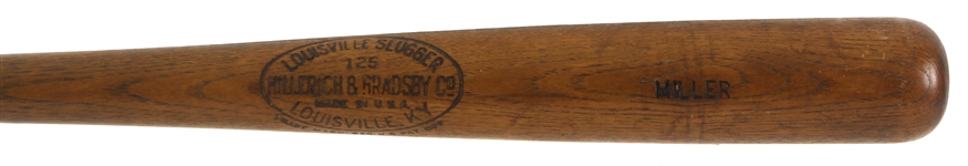 1927 Don Miller (Attributed) New York Yankees H&B Louisville Slugger Professional Model Bat (MEARS LOA)