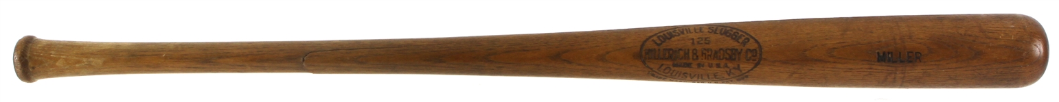 1927 Don Miller (Attributed) New York Yankees H&B Louisville Slugger Professional Model Bat (MEARS LOA)