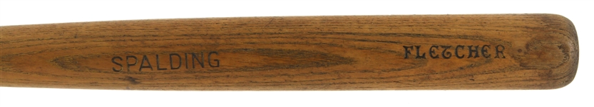 1912-22 Art Fletcher Giants / Phillies Spalding Professional Model Game Used Bat (MEARS LOA)