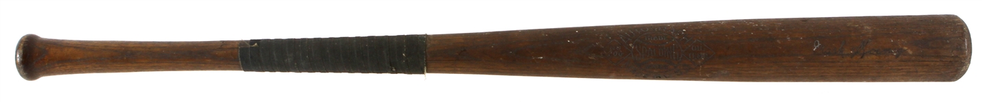 1925-36 Mark Koenig New York Yankees Spalding Store Model Bat 