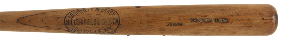 1911-16 Dugan H&B Louisville Slugger Professional Model Chester Club Game Used Bat (MEARS LOA)