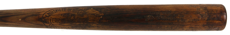 1916-21 Ty Cobb Detroit Tigers H&B Louisville Slugger Professional Model Game Used Bat (MEARS A6)