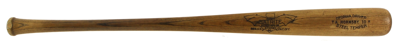 1930-37 circa Rogers Hornsby Hanna Batrite Professional Model Bat (MEARS A5)
