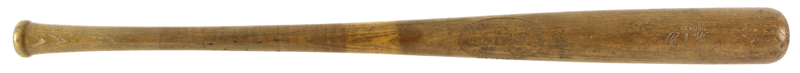 1950-60 Paul Waner H&B Louisville Slugger Professional Model Post Career Bat (MEARS LOA)