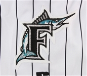 2003 Josh Beckett Florida Marlins Game Worn Home Jersey (MEARS LOA)