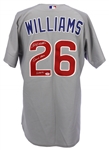 2002 Billy Williams Chicago Cubs Signed Game Worn Road Jersey (MEARS A10 & PSA/DNA)