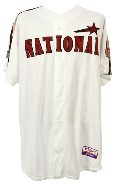 2004 Dan Kolb Milwaukee Brewers Signed National League All Star Game Batting Practice Jersey (MEARS LOA/MLB Hologram)
