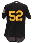 2000 Brad Clontz Pittsburgh Pirates Game Worn Batting Practice Jersey (MEARS LOA)