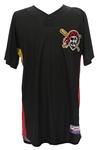 2007 Humberto Cota Pittsburgh Pirates Game Worn Batting Practice Jersey (MEARS LOA)
