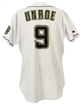 1996 Tim Unroe Milwaukee Brewers Game Worn Home Jersey w/ Milwaukee 150th Anniversary Patch (MEARS LOA)
