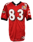 1998 Jimmy Smith Jacksonville Jaguars AFC Pro Bowl Game Worn Jersey (MEARS LOA)