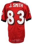 1998 Jimmy Smith Jacksonville Jaguars AFC Pro Bowl Game Worn Jersey (MEARS LOA)