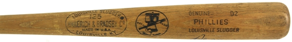 1976 Dick Allen Philadelphia Philles Signed H&B Louisville Slugger Professional Model Bat (MEARS LOA/JSA)