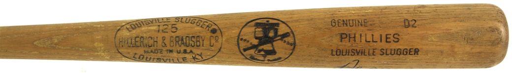 1976 Dick Allen Philadelphia Philles Signed H&B Louisville Slugger Professional Model Bat (MEARS LOA/JSA)