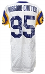 1993-2000 St. Louis Rams Game Worn Jersey Collection - Lot of 4 w/ Sean Landeta, Nate Hobgood Chittick, Ron Carpenter & Chris Thomas (MEARS LOA)