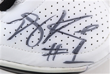 2010-11 Derrick Rose Chicago Bulls Signed Adidas Game Worn Sneakers (MEARS LOA/*JSA*)