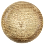 1968-70 Willie Mays San Francisco Giants Adirondack Team Index Bat