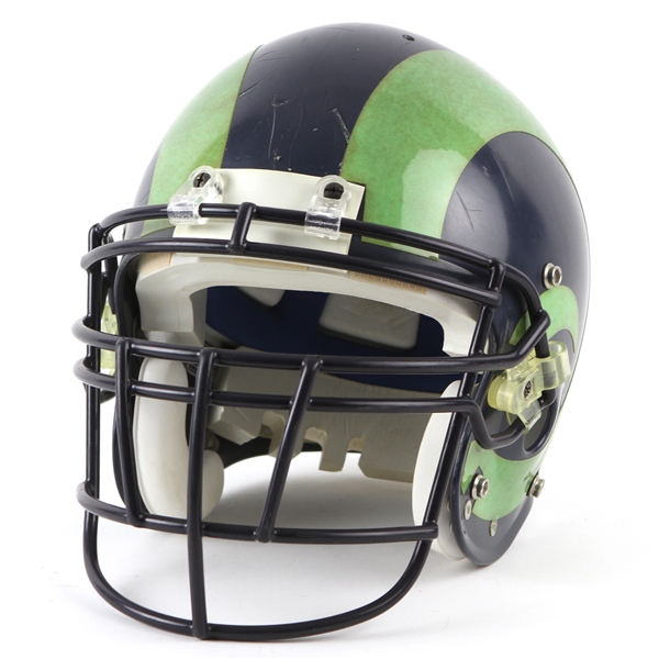 2001-03 Grant Wistrom St. Louis Rams Game Worn Helmet (MEARS LOA)