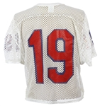 1979-81 circa Eric Dickerson SMU ”Pony Express” Signed Road Jersey (MEARS A10/JSA)”With Senior Season Autograph”