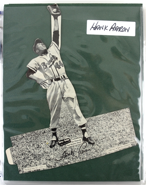 1955 High Grade Spic and Span Braves Die – Cut Complete Set of (18)