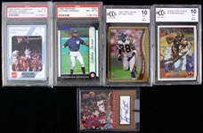 1970's-2000's Baseball Football Basketball Desert Storm Non Sports Trading Card Collection - Lot of 100's w/ Signed, Slabbed, Sets & More
