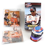 1990s Richard Petty Jeff Gordon Framed Signed & Numbered Lithograph, Earnhardt Collection of Framed Race Memorabilia (6) & Racing Figurines