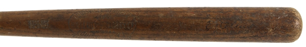 1921-25 Eddie Collins White Sox H&B Louisville Slugger 40K Professional Model Game Used Bat (MEARS LOA)