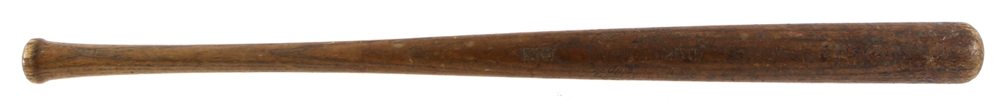 1921-25 Eddie Collins White Sox H&B Louisville Slugger 40K Professional Model Game Used Bat (MEARS LOA)