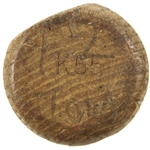 1965-68 Cesar Tovar Minnesota Twins H&B Louisville Slugger Professional Model Game Used Bat (MEARS LOA)