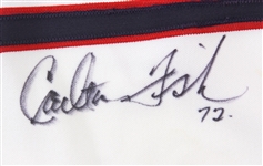 1990 Carlton Fisk Chicago White Sox Signed Game Worn Complete Home Uniform (MEARS A9.5/JSA) “Final Season At Comiskey Park”