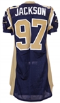 2000-12 St. Louis Rams Game Worn Jersey Collection - Lot of 8 w/ Leonard Little, Austin Pitts International Series & More (MEARS LOA)