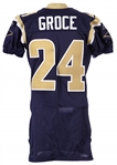 2000-12 St. Louis Rams Game Worn Jersey Collection - Lot of 8 w/ Leonard Little, Austin Pitts International Series & More (MEARS LOA)
