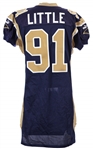2000-12 St. Louis Rams Game Worn Jersey Collection - Lot of 8 w/ Leonard Little, Austin Pitts International Series & More (MEARS LOA)