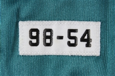 1998 Dan Marino Miami Dolphins Game Worn Home Jersey w/ Custom Crotch Piece (MEARS A10)