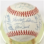 1980 Ryne Duren Pittsburgh Pirates Old Timer's Day Display w/ Multi Signed Baseball (JSA)