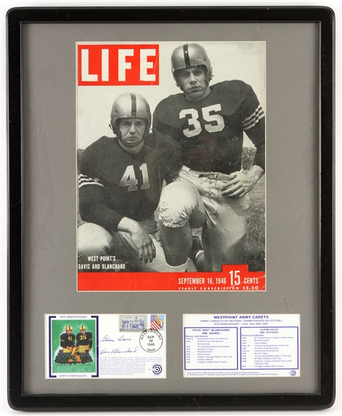 September 16, 1946 Framed Life Magazine CoverWest Points Davis & Blanchard 