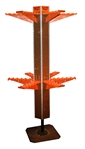1960-70s Louisville Slugger Original Store Display Bat Rack – Holds 144 Bats