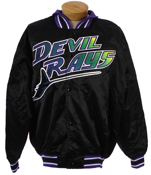 1999 Jose Canseco Tampa Bay Devil Rays Game Worn Collection w/ Jacket & Signed Cap (MEARS LOA/Brunell Foundation LOA)