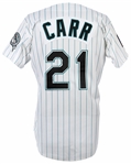 1994 Chuckie Carr Florida Marlins Home Jersey (MEARS LOA)