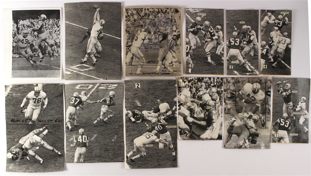 1960s San Francisco 49ers vs. Detroit Lions Examiner Photo Collection (26)