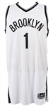 2013-15 Mason Plumlee Brooklyn Nets Signed Jersey (JSA)