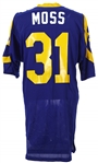 1995 Brent Moss St. Louis Rams Home Jersey (MEARS LOA)