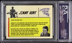 2014 Jimmy Hunt Invaders From Mars Signed Trading Card (PSA/DNA Slabbed)