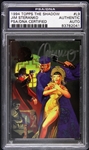 1994 Jim Steranko Signed The Shadow Trading Card (PSA/DNA Slabbed)