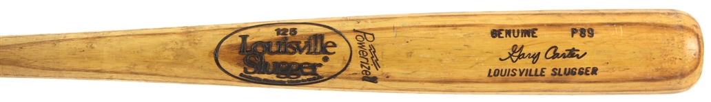 1983-85 Gary Carter Expos/Mets Louisville Slugger Professional Model Game Used Bat (MEARS A9.5)