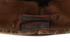 1951-53 circa Frank Leahy (Attributed) Notre Dame Fighting Irish Game Worn Coaches Cap (MEARS LOA)